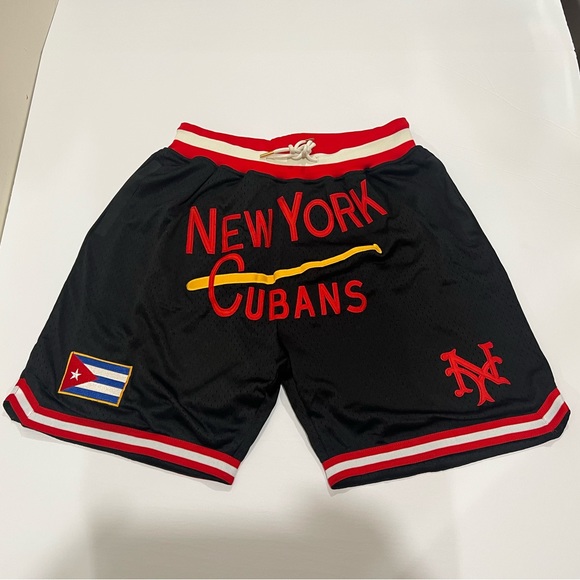 Rings & Crowns, Negro League Baseball Shorts, New York Cubans - Picture 1 of 11
